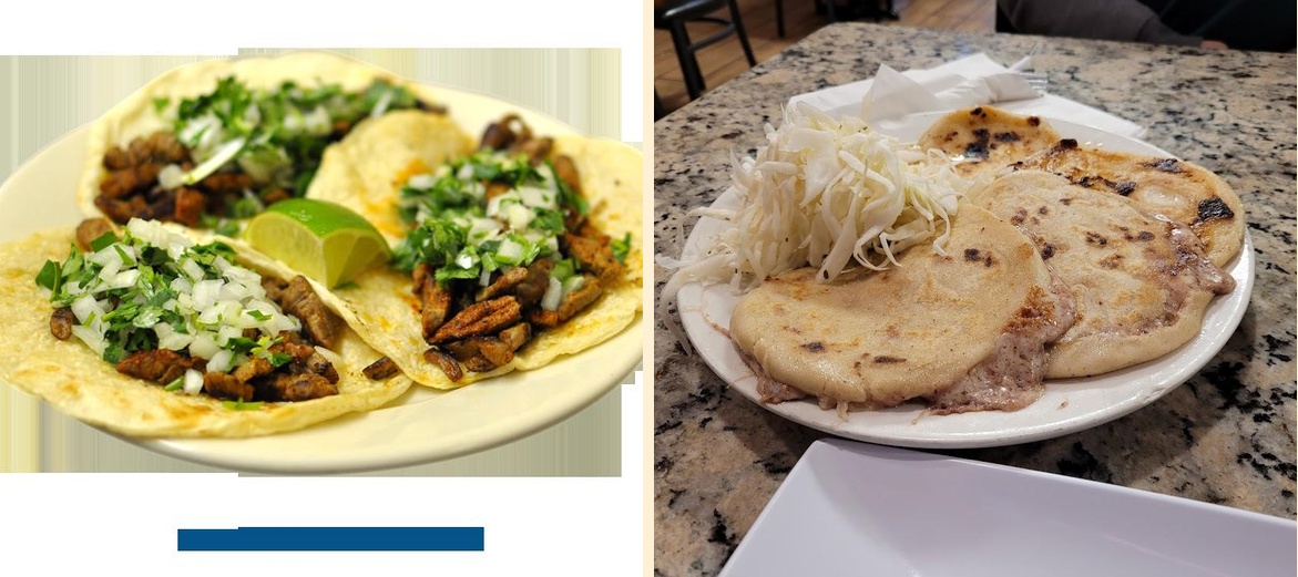 El Cuscatleco pupuseria y restaurante Menu